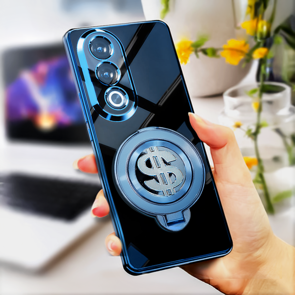 Oppo K12x 5G Electroplating Dollar Case