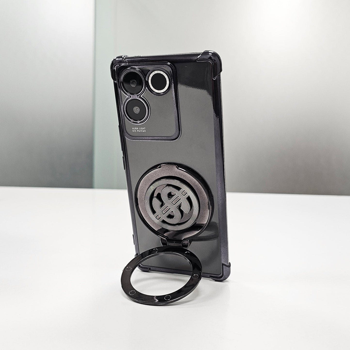 Vivo T2 Pro 5G Four Corner Airbags 100% Original Astro Money Magnet Rotating Dollar Case