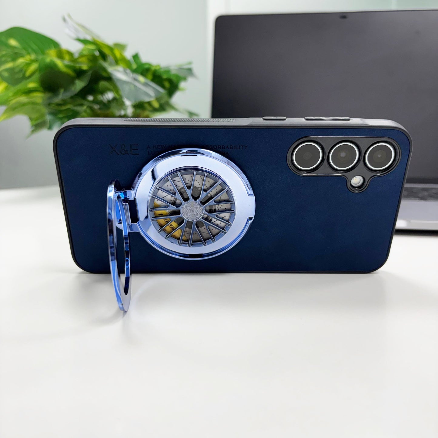 Samsung Galaxy A35 5G Best Selling Stress Buster Wheel Comfortable Touch Sheepskin Scratch Resistant Back Case