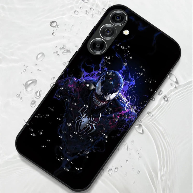 Samsung Galaxy A56 5G Premium Acrylic Shockproof Glass Back Case (Neon Predator)