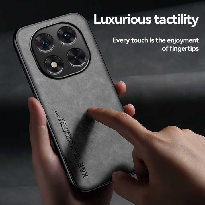 Redmi Note 14 Pro+ 5G Comfortable Touch Sheepskin Leather Case(Buy 1 Get 1 Surprise Cover)
