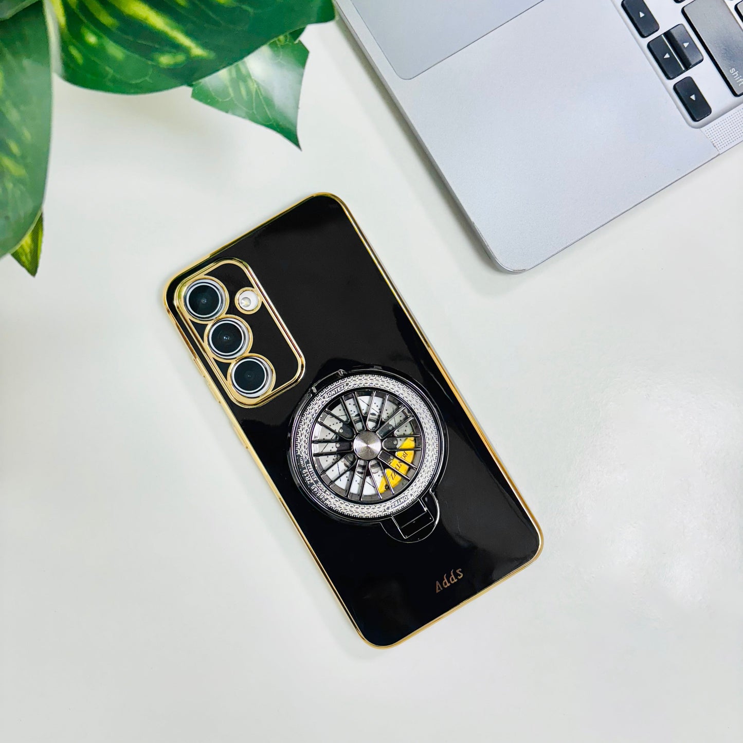 Samsung Galaxy S24 FE 5G Best Selling Stress Buster Wheel Silicone Scratch Resistant Back Case