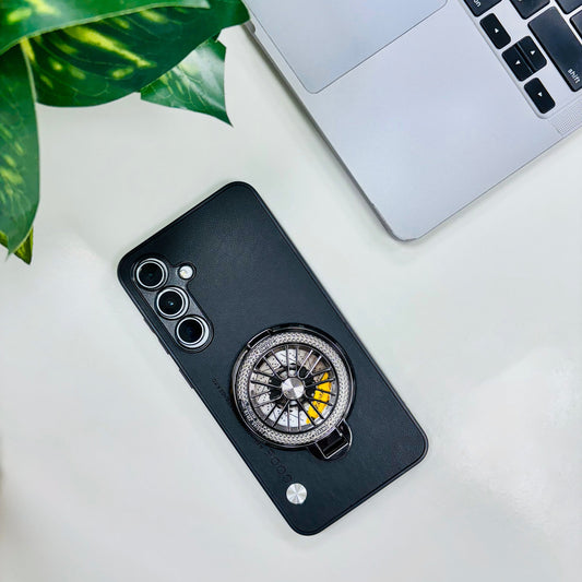 Samsung Galaxy A55 5G Best Selling Stress Buster Wheel Soft Vegan Scratch Resistant Back Case