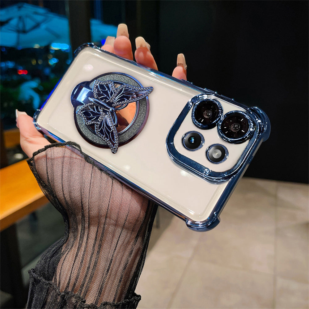 Motorola Edge 50 5G Premium Butterfly Stand Airbags Case