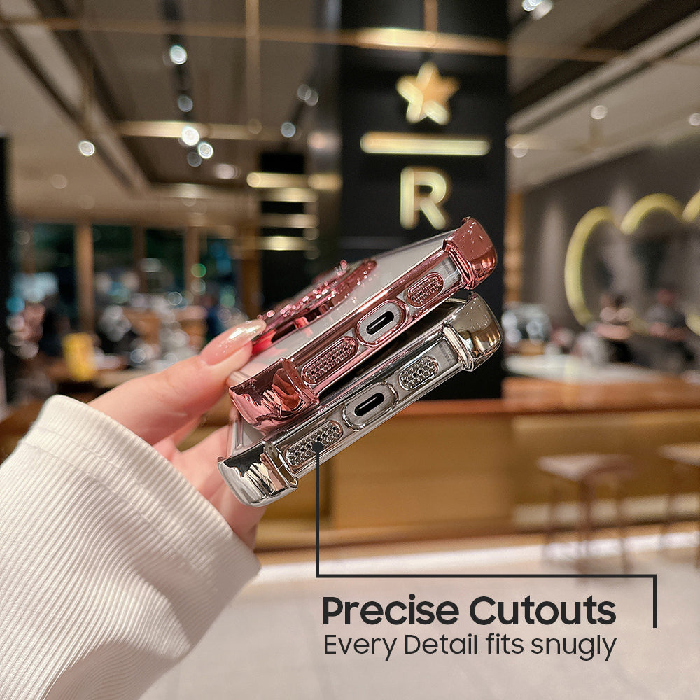 Motorola Edge 50 Fusion 5G Premium Stress Buster Wheel Rotating Shockproof Airbags Case