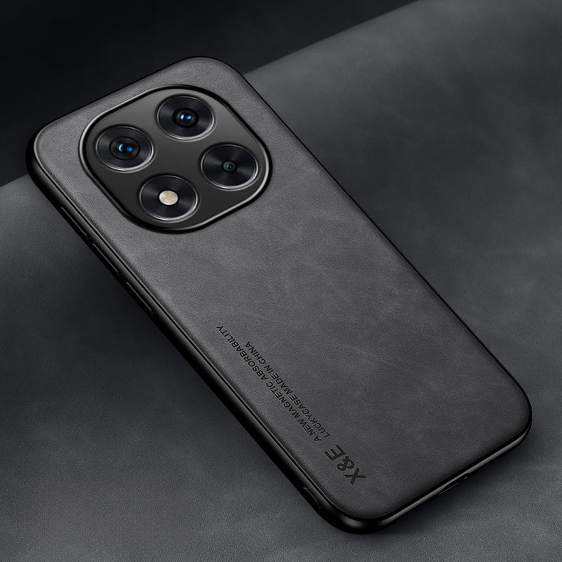 Redmi Note 14 Pro+ 5G Comfortable Touch Sheepskin Leather Case(Buy 1 Get 1 Surprise Cover)