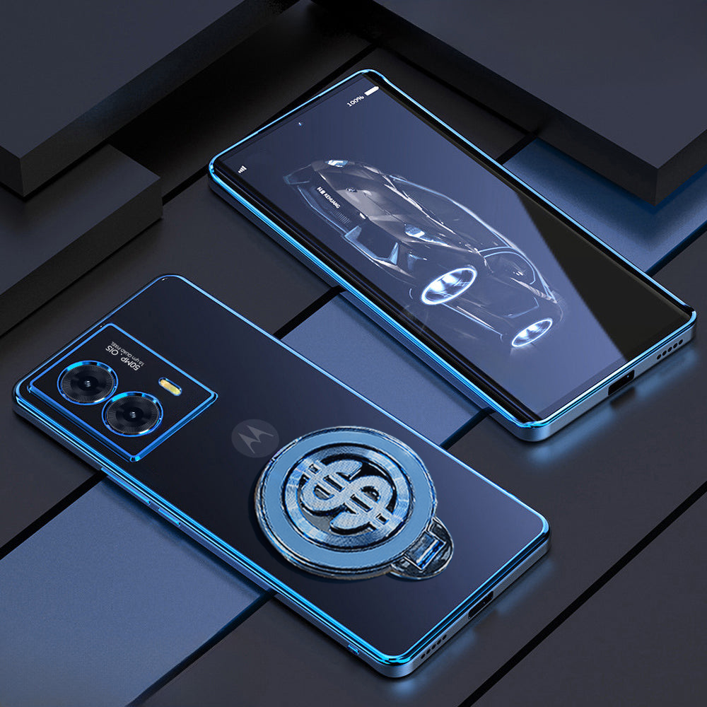 Motorola Moto G85 5G Electroplating Dollar Case