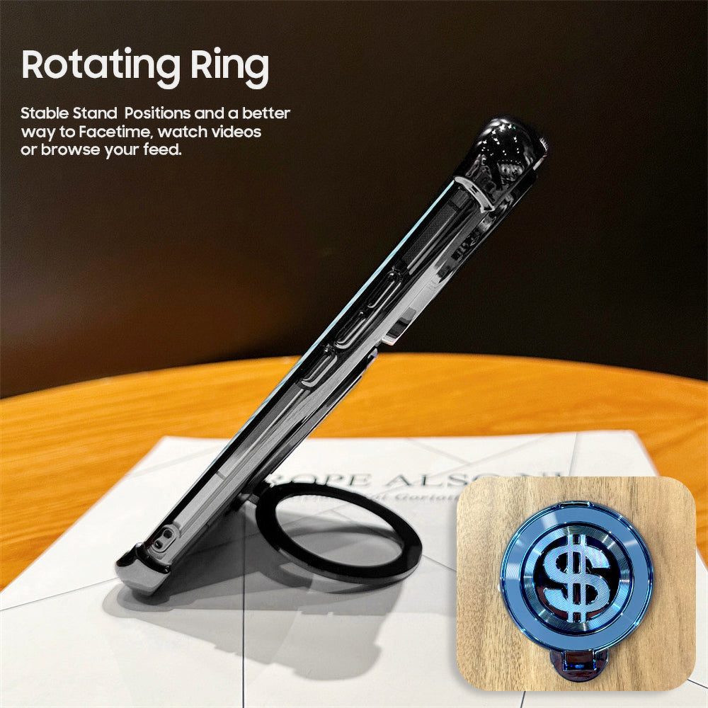 Redmi Note 14 Pro+ 5G Four Corner Airbags 100% Original Astro Money Magnet Rotating Dollar Case