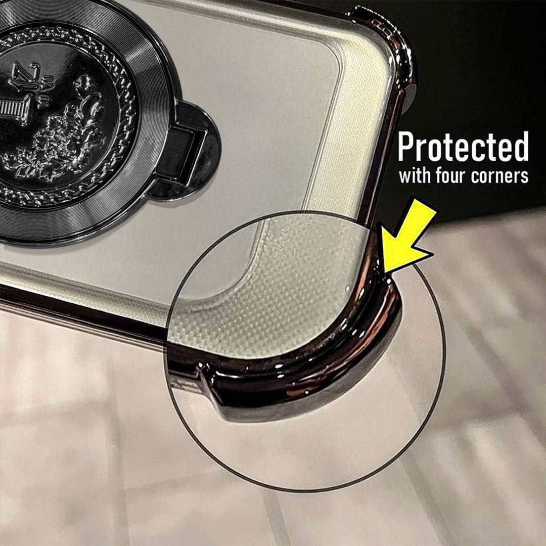 OnePlus Nord 4 5G Premium Billion Wheel Rotating Shockproof Airbags Case