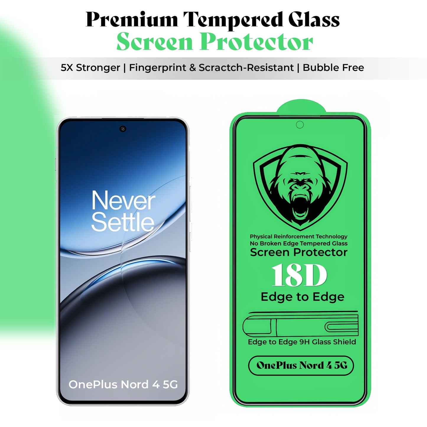 OnePlus Nord 4 5G Aluminium Metal Bumper Shield Transparent Back Case