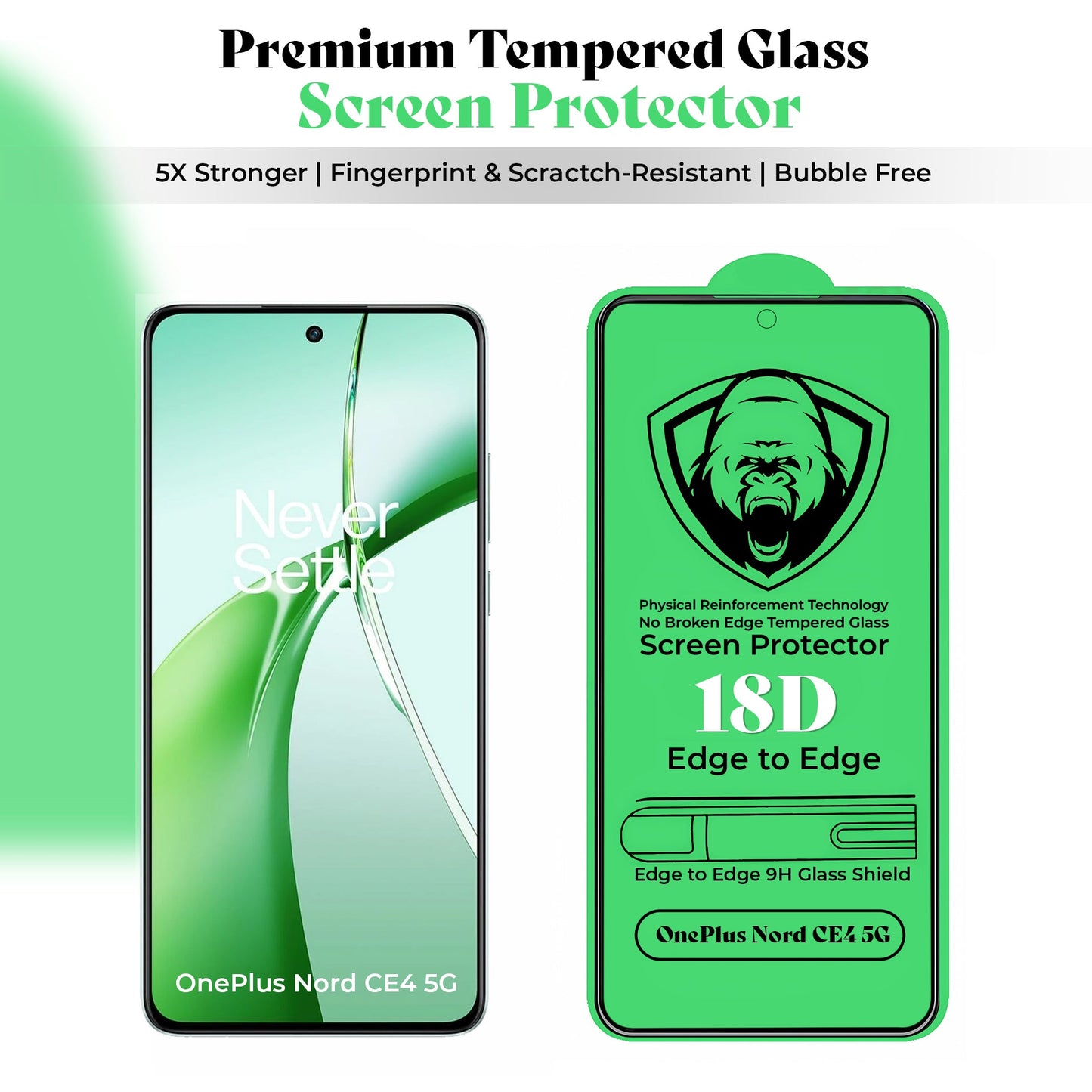 OnePlus Nord CE4 5G Aluminium Metal Bumper Shield Transparent Back Case