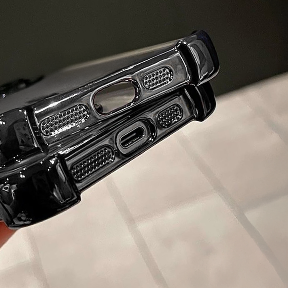 Oppo A5 Pro 5G Transparent Shockproof Case With Airbag Corners