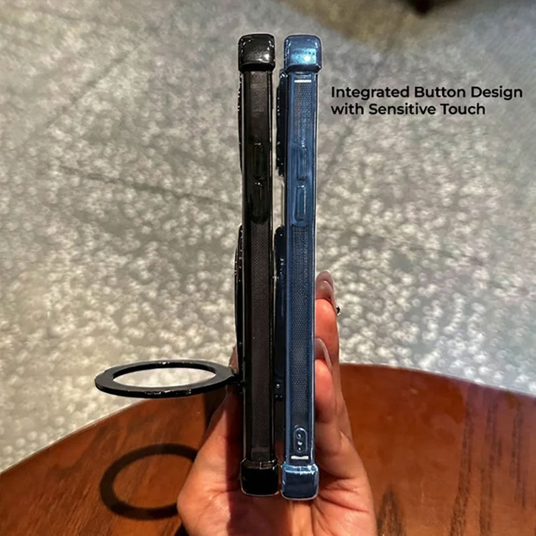 Oppo K13 5G Luxury Four Corner Invincible Bracket Ring Stand Case