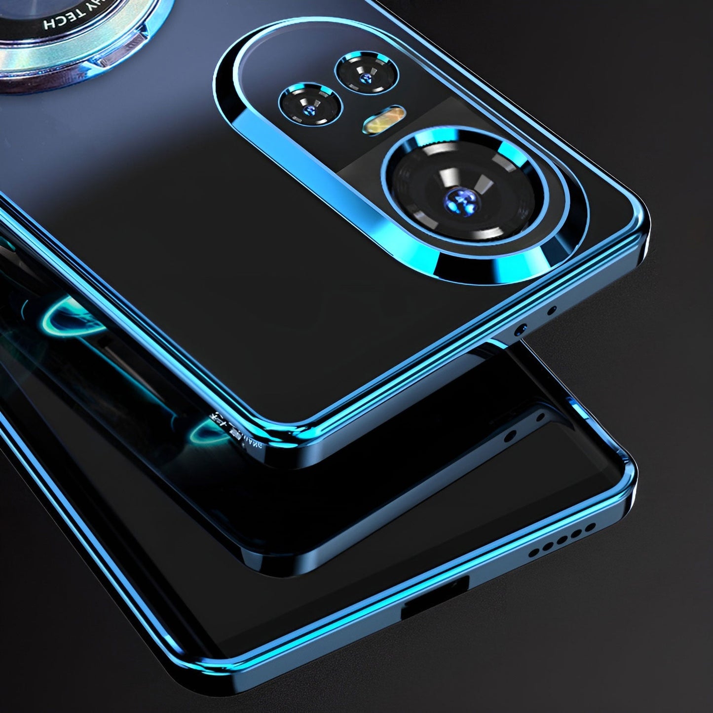 Oppo Reno 10 5G Magnifier Electroplating Case