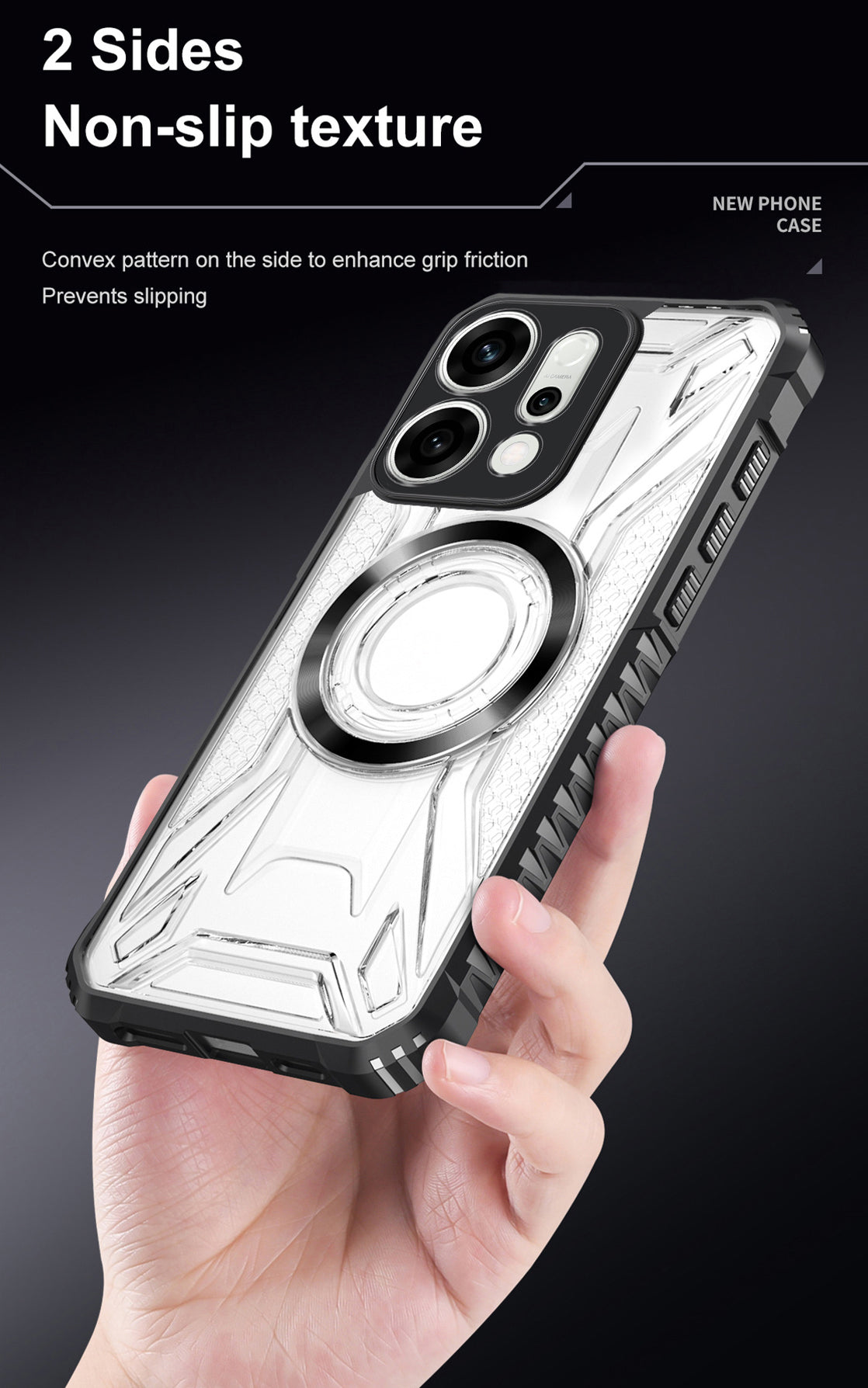 Oppo Reno 14 5G Magsafe Shockproof Armour Case