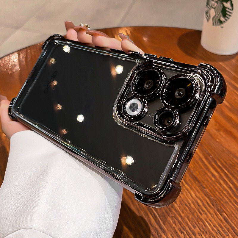 Oppo Reno 13 5G Transparent Airbags Back Case 