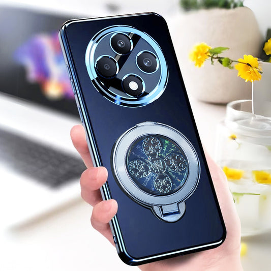 OPPO F27 PRO+ 5G Electroplating Reflective Fidget Rotating Back Case