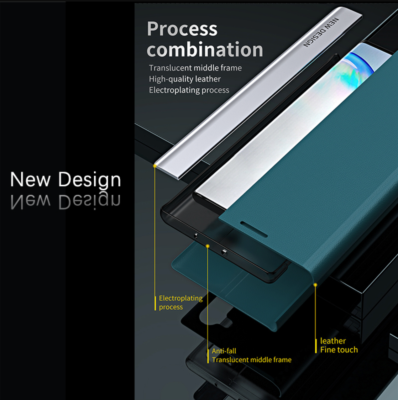 Redmi Note 10 Pro Max 5G Flip Leather Case