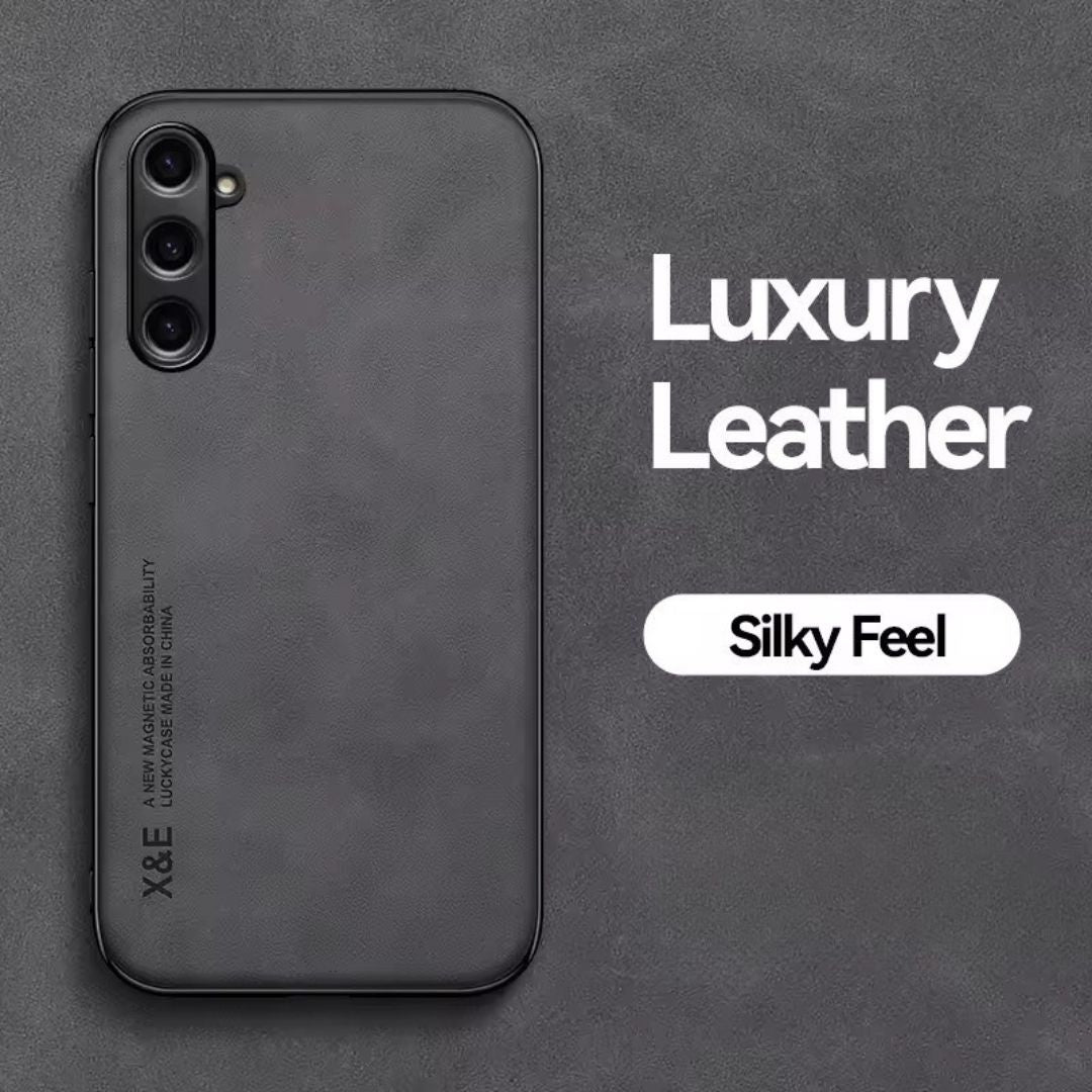 Samsung Galaxy A55 5G Comfortable Touch Sheepskin Leather Case (Buy 1 Get 1 Surprise Cover)