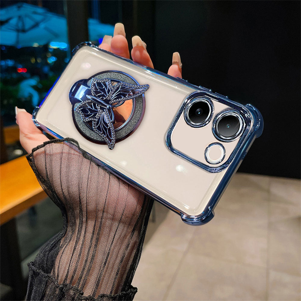 Vivo T2 Pro 5G Premium Butterfly Stand Airbags Case