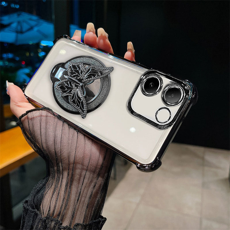 Vivo T2 Pro 5G Premium Butterfly Stand Airbags Case