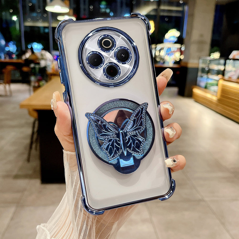 Vivo T4 5G Premium Butterfly Stand Airbags Case