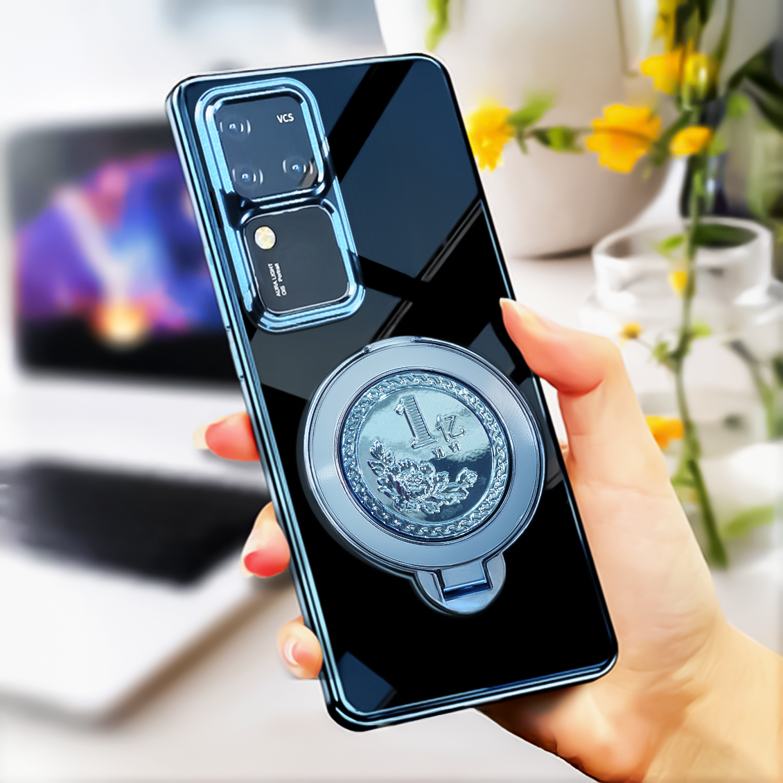 Vivo V30 Pro 5G Electroplating Billion Wheel Case