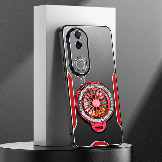 Vivo V50 5G Metal Wheel Back Case