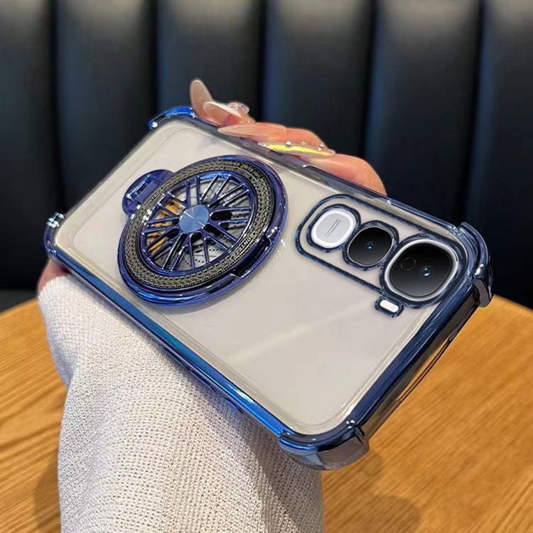 Vivo Y400 Pro 5G Blue Back Case