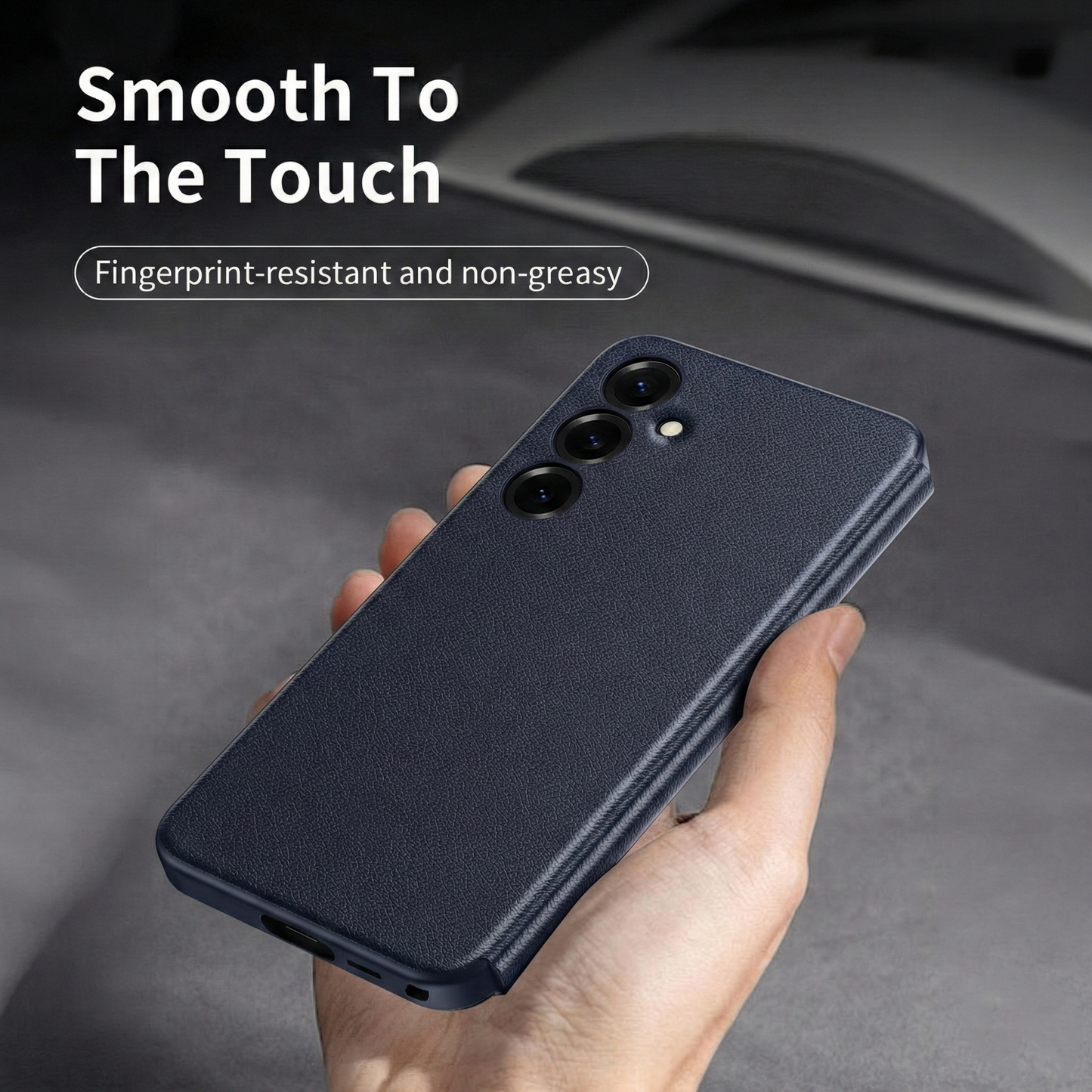 Samsung Galaxy S24 FE 5G Smart Side Window Flip Leather Case