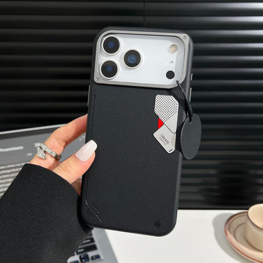 iPhone 17 Pro & 17 Pro Max Soft PU Leather Texture Magnetic Magsafe Case