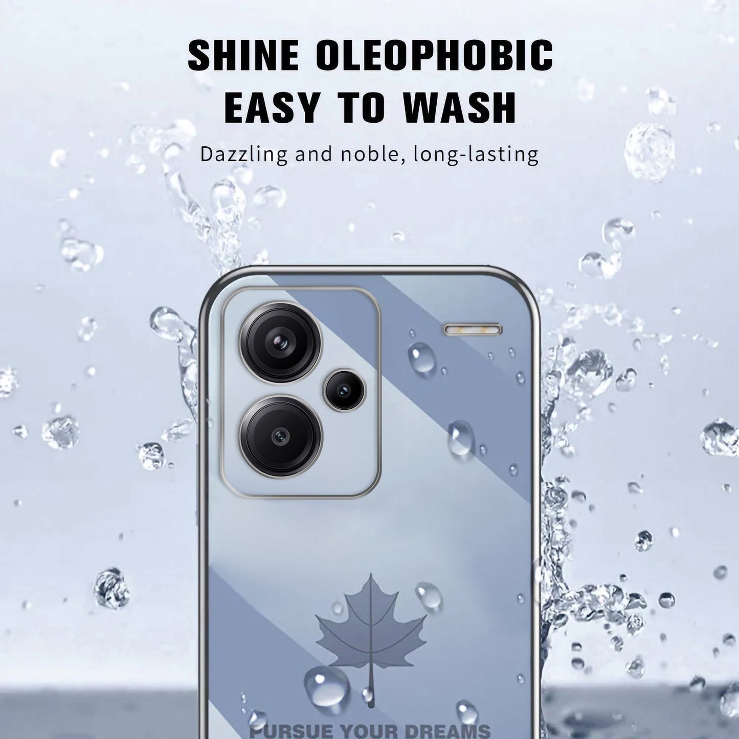 Redmi Note 13 Pro+ 5G Luxury Silicone Back Cover(Buy 1 Get 1 Surprise Cover)